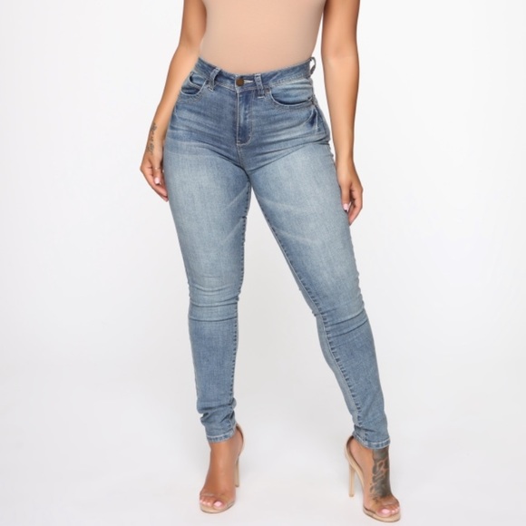 High rise skinny jeans - Picture 2 of 2